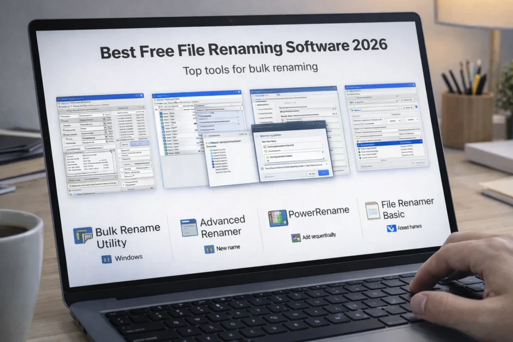 Best Free File Renaming Software (2026) – Top Tools for Fast Bulk Renaming