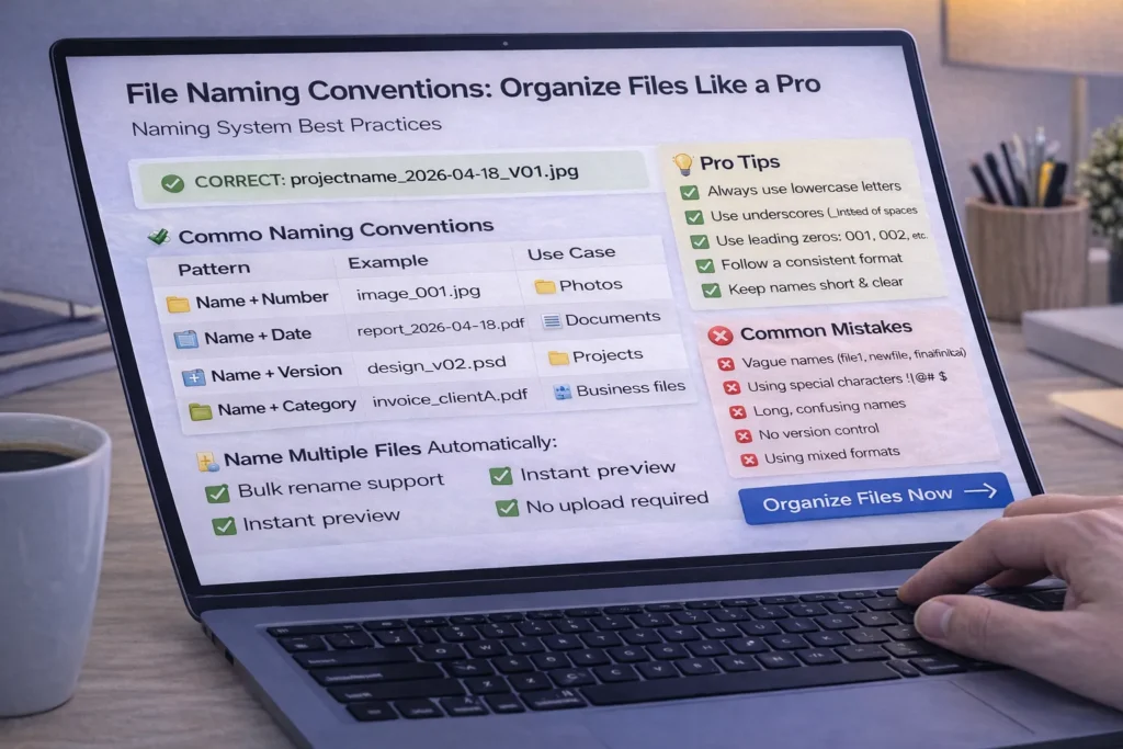 File Naming Conventions Organize Files Like a Pro