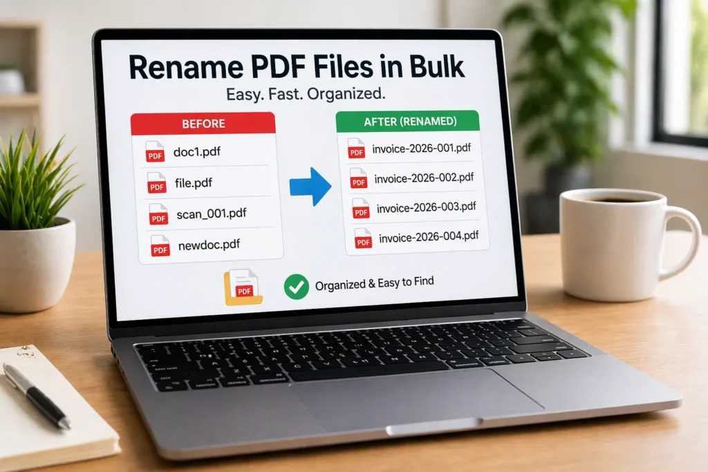 How to Rename PDF Files in Bulk