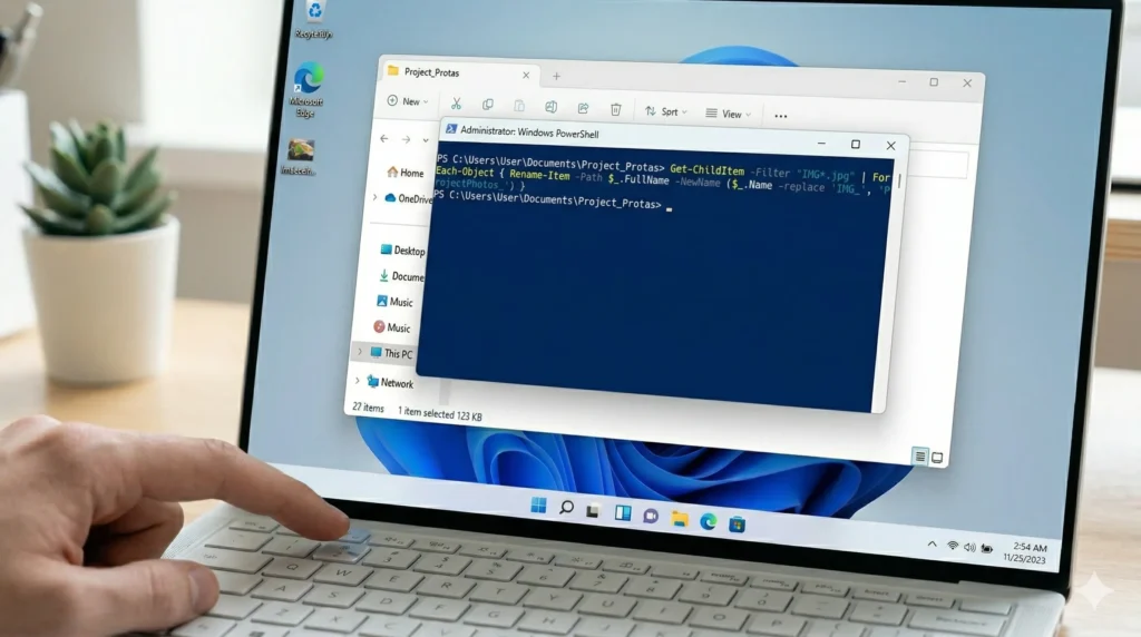 Rename file Using PowerShell