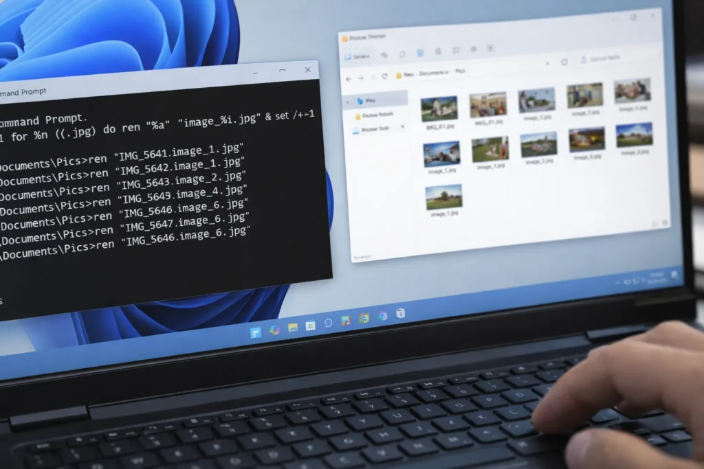 Batch File Renaming Using CMD