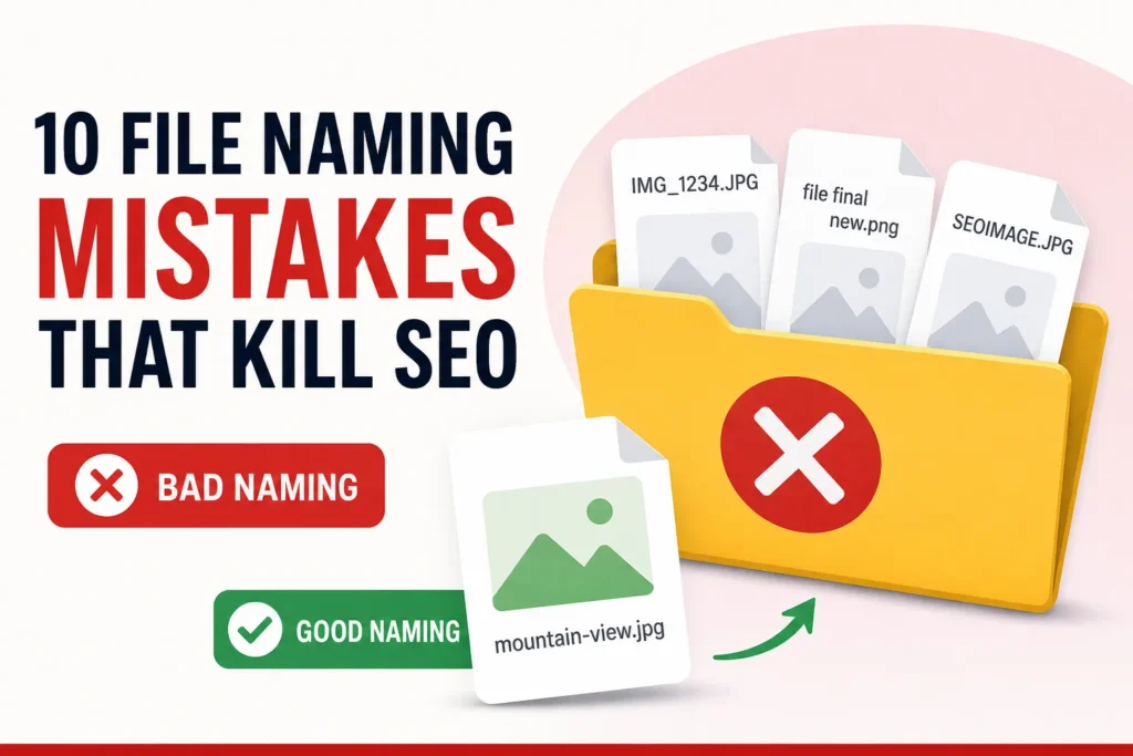 10 File Naming Mistakes That Kill SEO