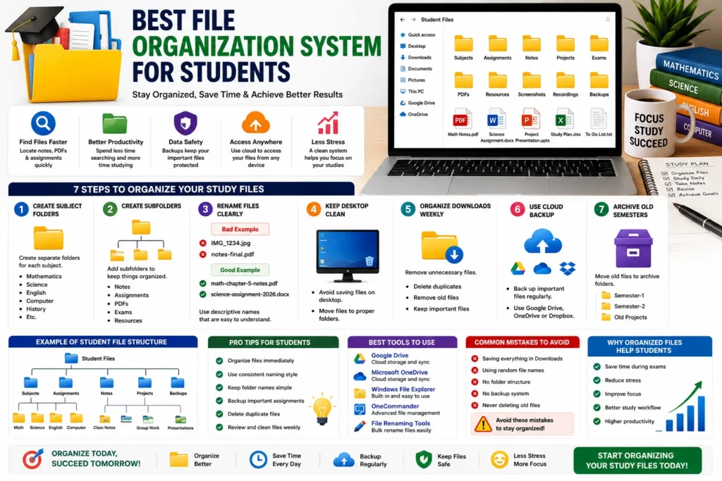 Best File Organization System for Students