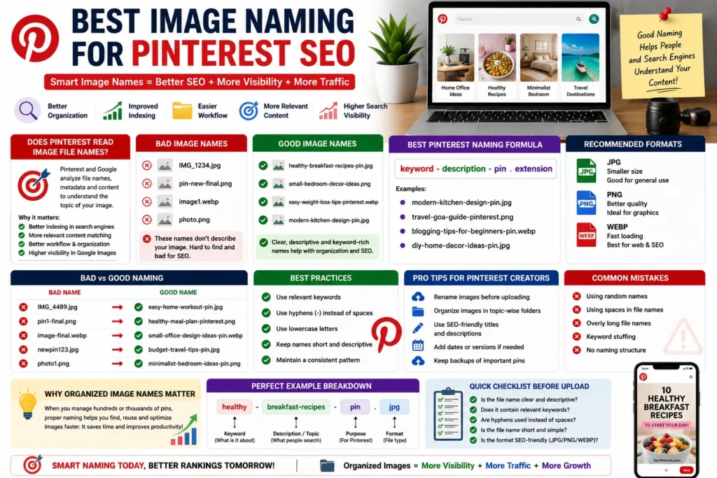 Best Image Naming for Pinterest SEO