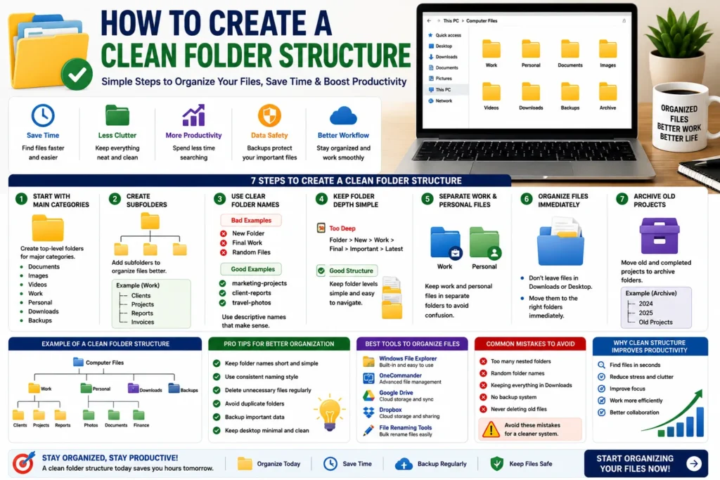 How to Create a Clean Folder Structure