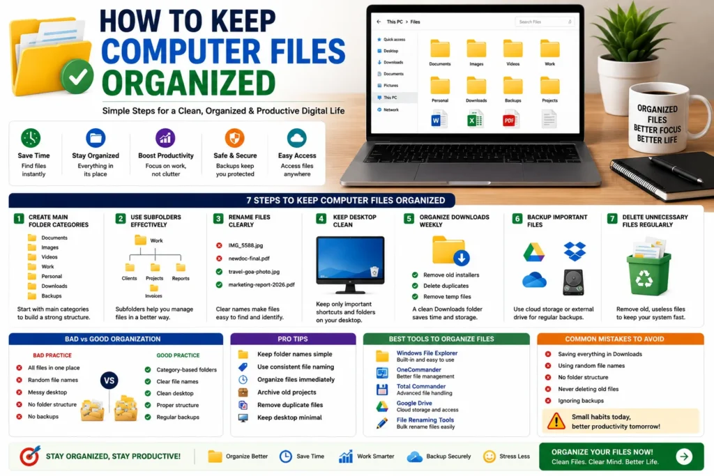 How to Keep Computer Files Organized
