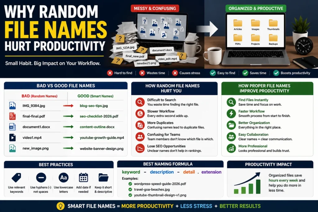 Why Random File Names Hurt Productivity