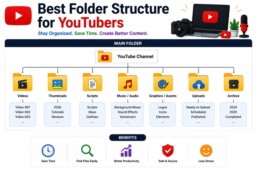 Best Folder Structure for YouTubers