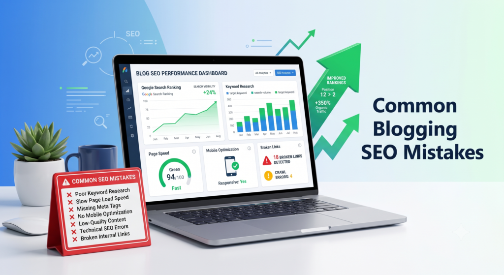 Search engine optimization (SEO) is one of the biggest factors behind a successful blog. You can write the best content on the internet, but if your blog has SEO mistakes