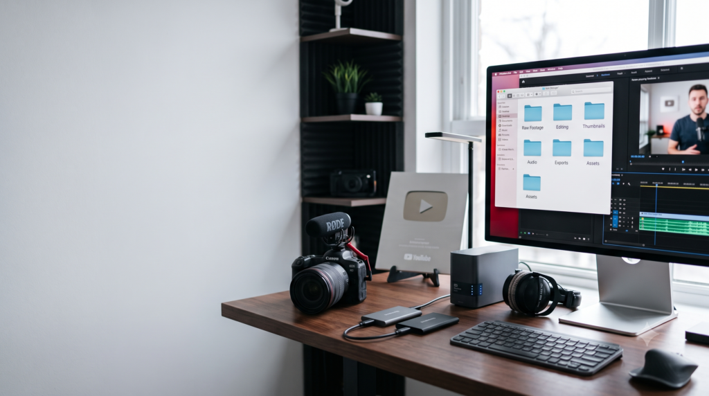 How YouTubers Manage Content Files